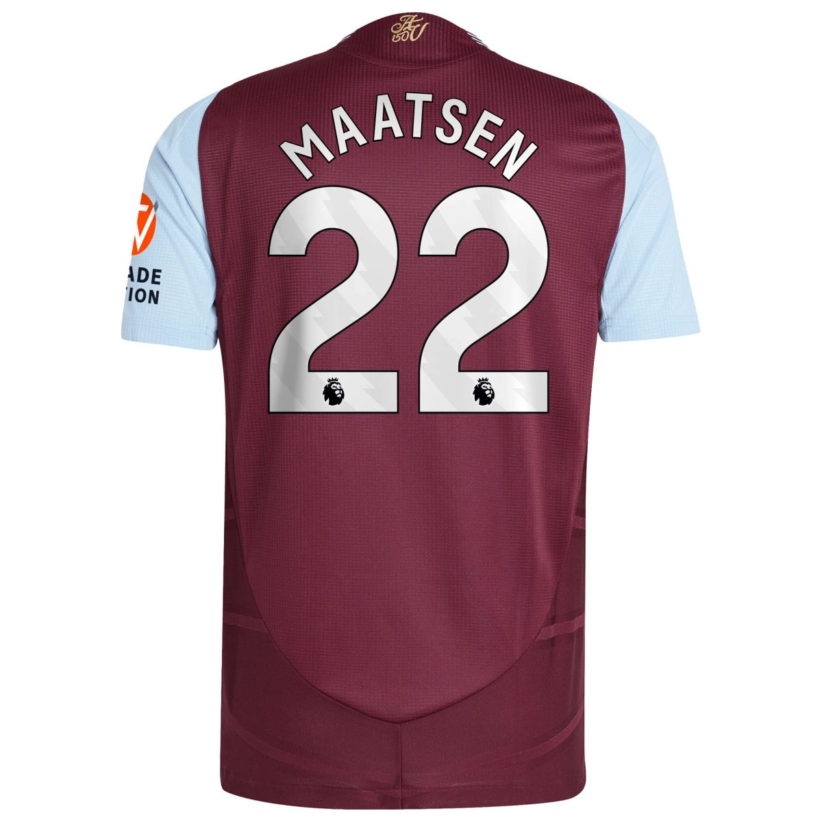 aston villa adidas home authentic shirt 2024-25 with maatsen 22 printing Collection - Official Aston Villa Shirts & Jerseys