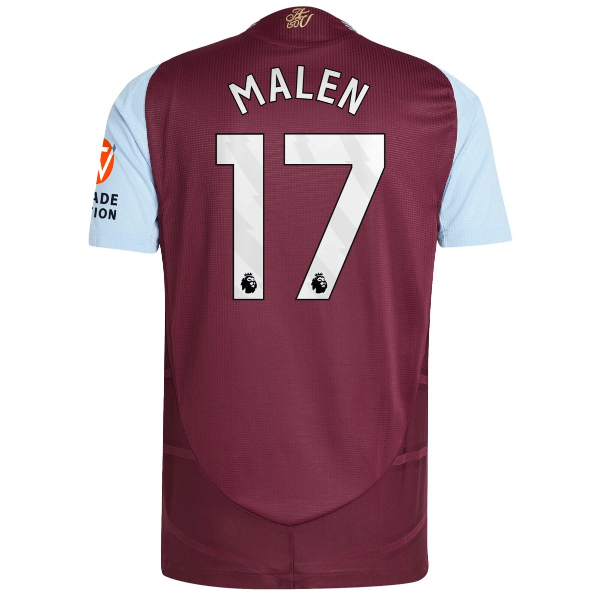 aston villa adidas home authentic shirt 2024-25 with malen 17 printing Collection - Official Aston Villa Shirts & Jerseys