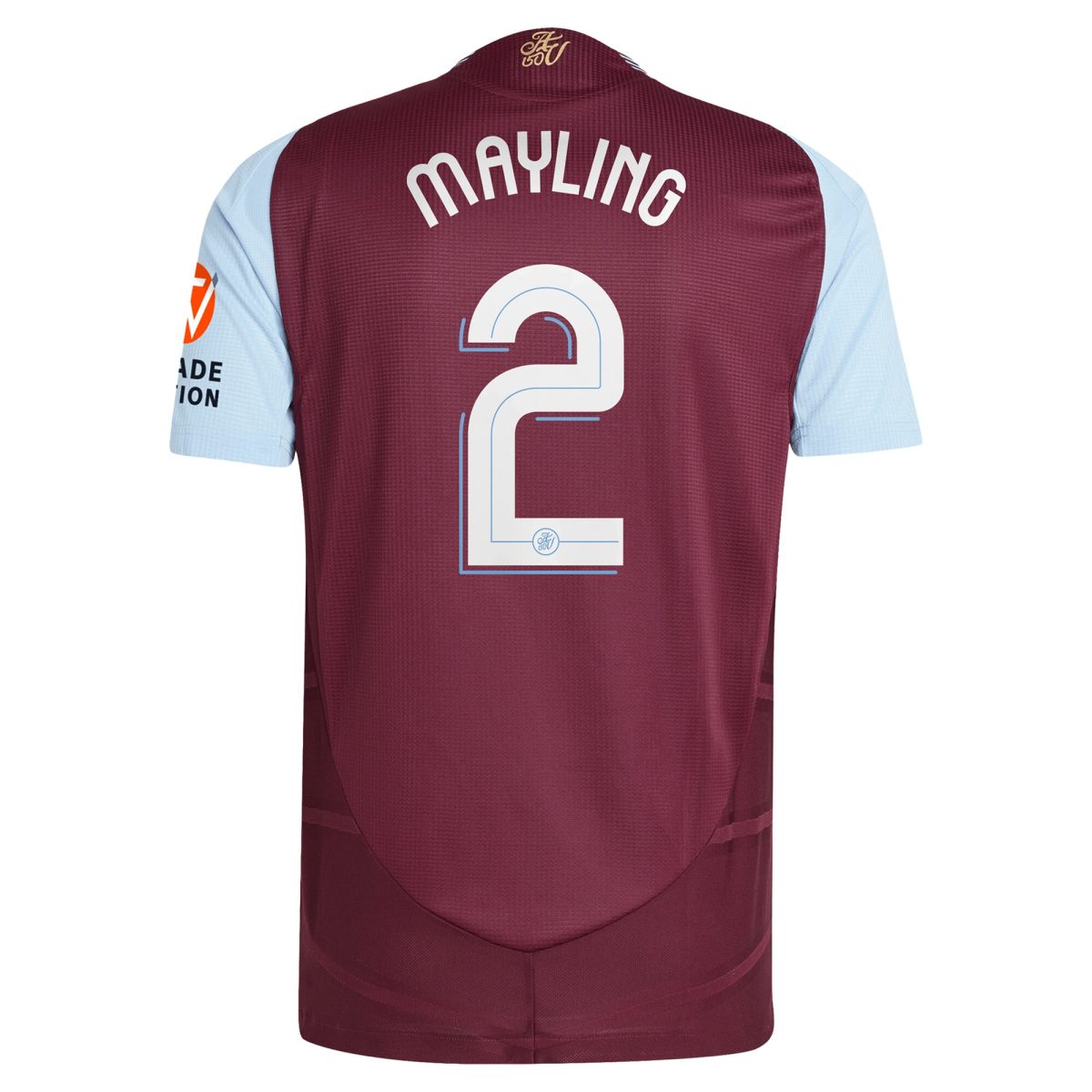 aston villa adidas home authentic shirt 2024-25 with mayling 2 cup printing Collection - Official Aston Villa Shirts & Jerseys