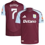 aston villa adidas home authentic shirt 2024-25 with mcginn 7 cup printing Collection - Official Aston Villa Shirts & Jerseys