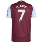 aston villa adidas home authentic shirt 2024-25 with mcginn 7 printing Collection - Official Aston Villa Shirts & Jerseys