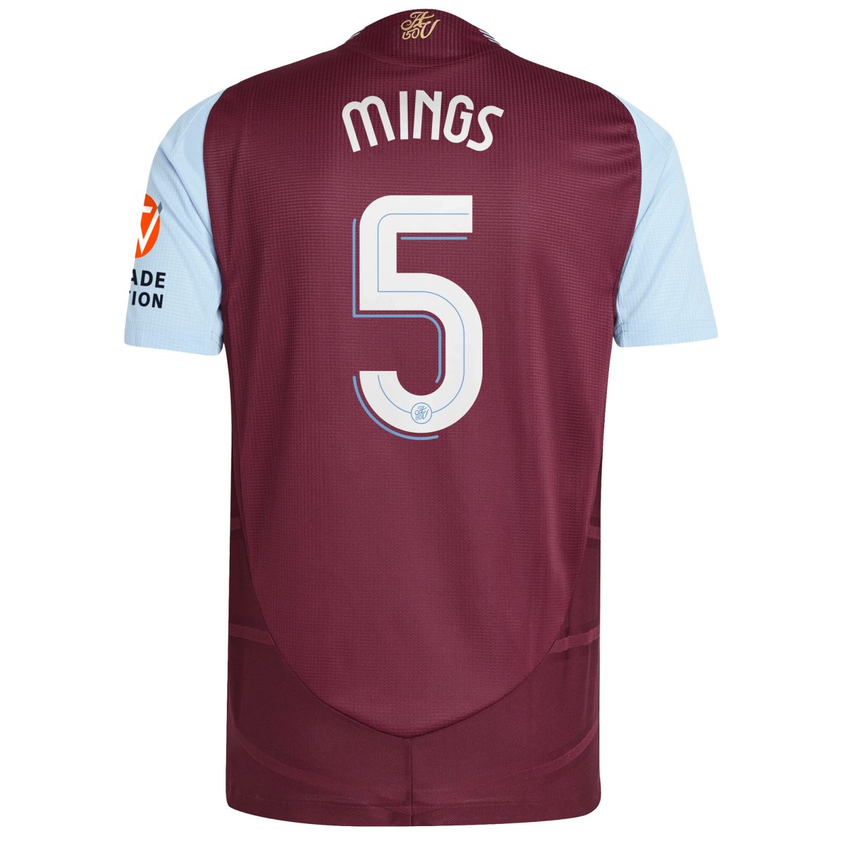 aston villa adidas home authentic shirt 2024-25 with mings 5 cup printing Collection - Official Aston Villa Shirts & Jerseys