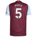 aston villa adidas home authentic shirt 2024-25 with mings 5 printing Collection - Official Aston Villa Shirts & Jerseys