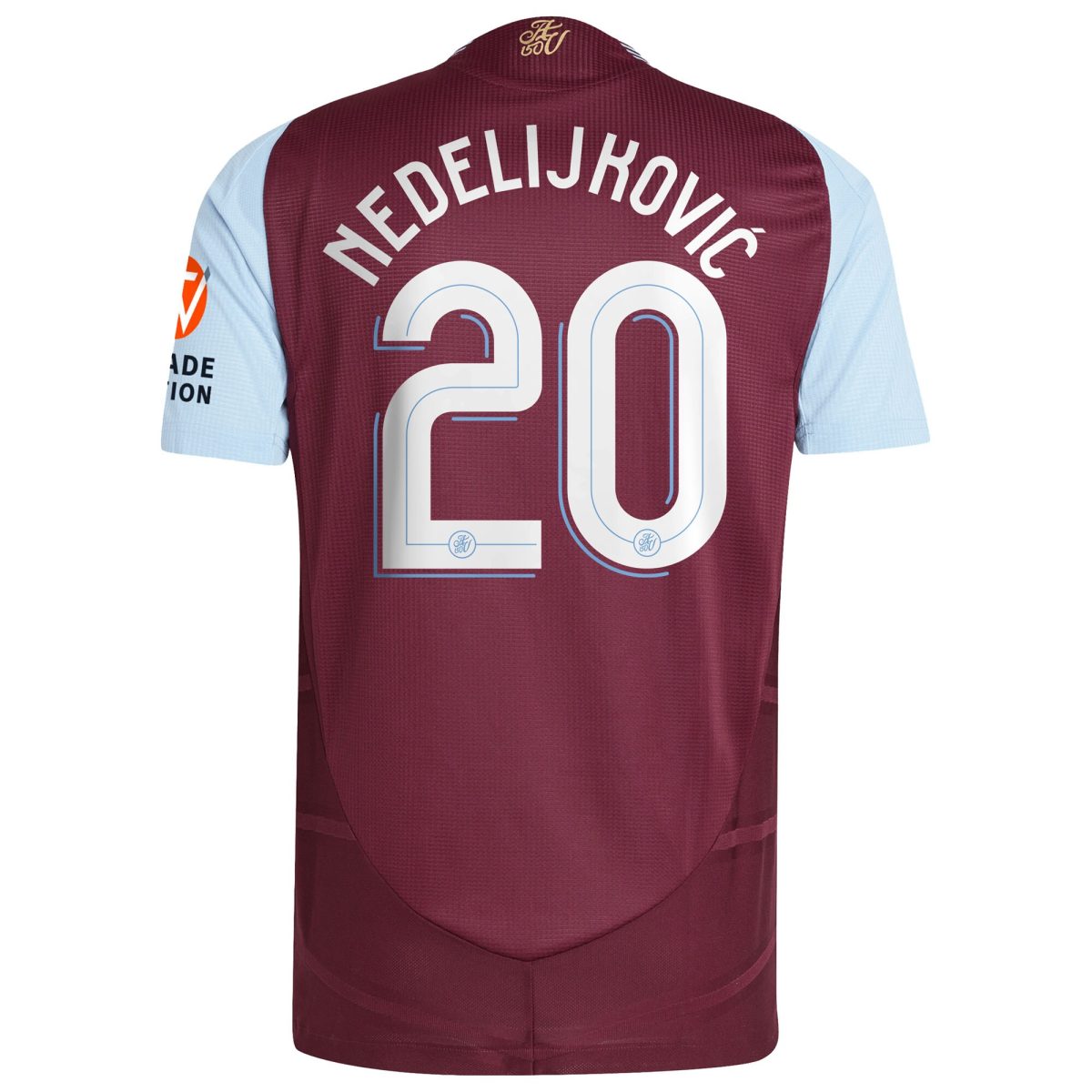 aston villa adidas home authentic shirt 2024-25 with nedeljković 20 cup printing Collection - Official Aston Villa Shirts & Jerseys