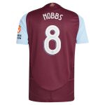 aston villa adidas home authentic shirt 2024-25 with nobbs 8 cup printing Collection - Official Aston Villa Shirts & Jerseys