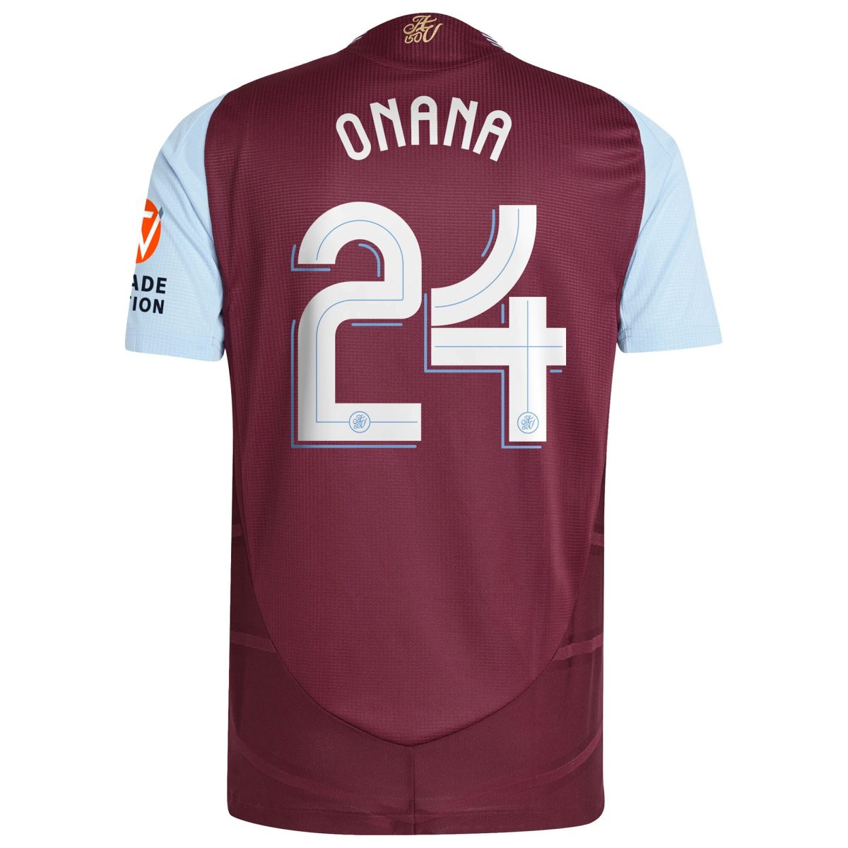 aston villa adidas home authentic shirt 2024-25 with onana 24 cup printing Collection - Official Aston Villa Shirts & Jerseys