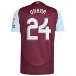aston villa adidas home authentic shirt 2024-25 with onana 24 cup printing Collection - Official Aston Villa Shirts & Jerseys