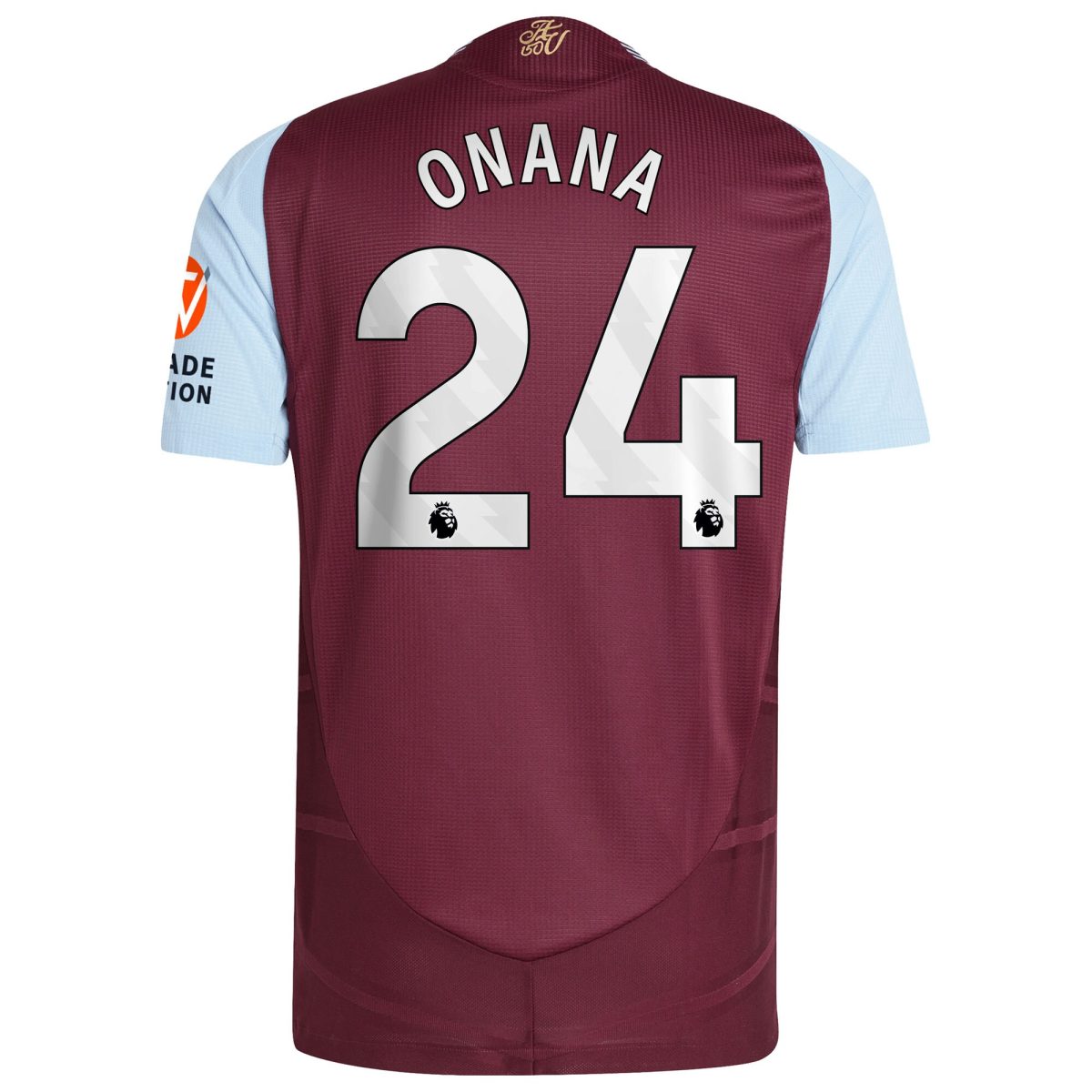 aston villa adidas home authentic shirt 2024-25 with onana 24 printing Collection - Official Aston Villa Shirts & Jerseys