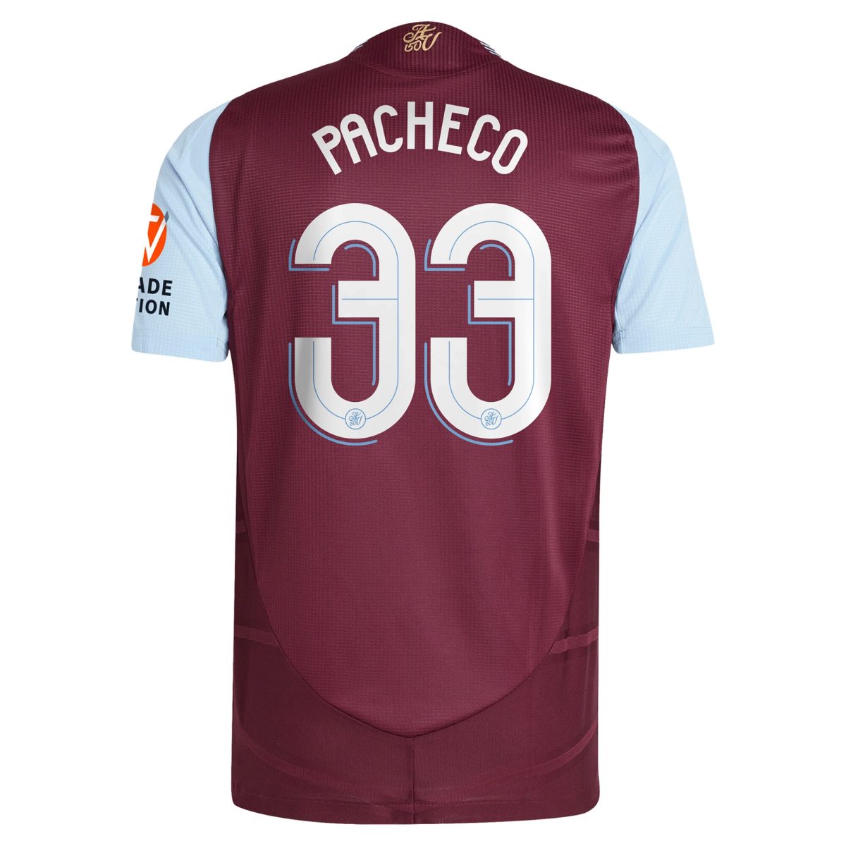 aston villa adidas home authentic shirt 2024-25 with pacheco 33 cup printing Collection - Official Aston Villa Shirts & Jerseys