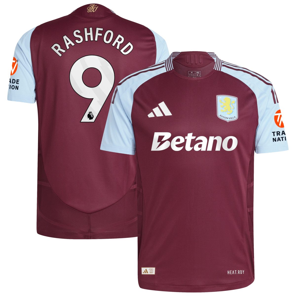 aston villa adidas home authentic shirt 2024-25 with rashford 9 printing Collection - Official Aston Villa Shirts & Jerseys