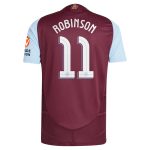 aston villa adidas home authentic shirt 2024-25 with robinson 11 cup printing Collection - Official Aston Villa Shirts & Jerseys
