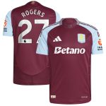 aston villa adidas home authentic shirt 2024-25 with rogers 27 printing Collection - Official Aston Villa Shirts & Jerseys