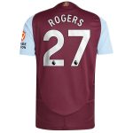aston villa adidas home authentic shirt 2024-25 with rogers 27 printing Collection - Official Aston Villa Shirts & Jerseys