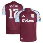 aston villa adidas home authentic shirt 2024-25 with salmon 17 cup printing Collection - Official Aston Villa Shirts & Jerseys