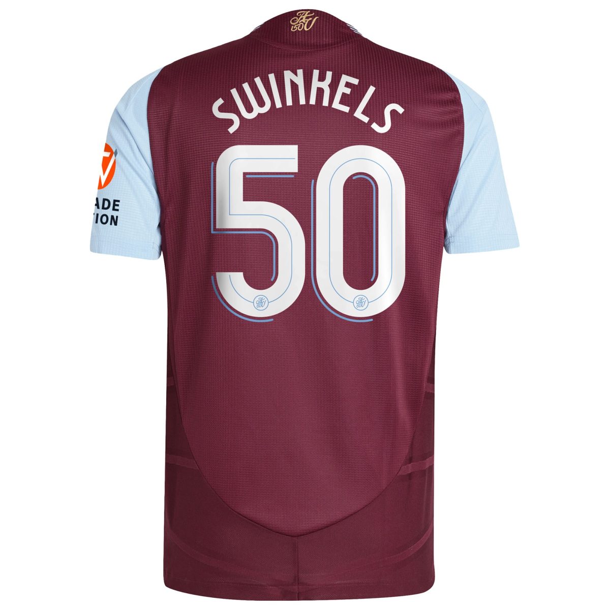 aston villa adidas home authentic shirt 2024-25 with swinkels 50 cup printing Collection - Official Aston Villa Shirts & Jerseys