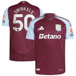 aston villa adidas home authentic shirt 2024-25 with swinkels 50 printing Collection - Official Aston Villa Shirts & Jerseys