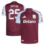 aston villa adidas home authentic shirt 2024-25 with taylor 25 cup printing Collection - Official Aston Villa Shirts & Jerseys