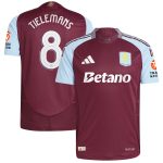 aston villa adidas home authentic shirt 2024-25 with tielemans 8 cup printing Collection - Official Aston Villa Shirts & Jerseys
