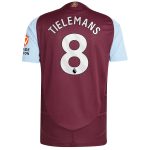 aston villa adidas home authentic shirt 2024-25 with tielemans 8 printing Collection - Official Aston Villa Shirts & Jerseys