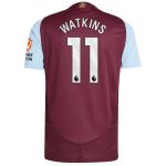 aston villa adidas home authentic shirt 2024-25 with watkins 11 printing Collection - Official Aston Villa Shirts & Jerseys