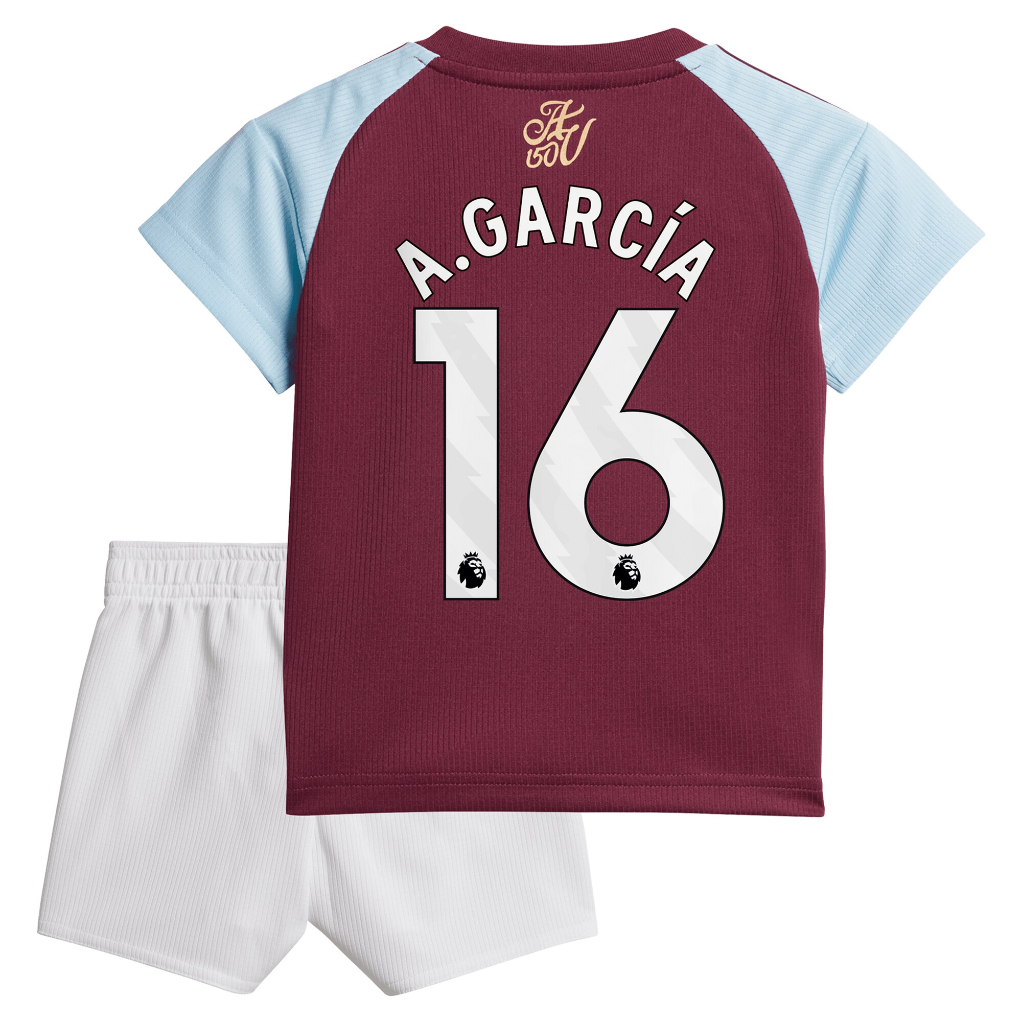 aston villa adidas home baby kit 2024-25 with a.garcía 16 printing Collection - Official Aston Villa Shirts & Jerseys
