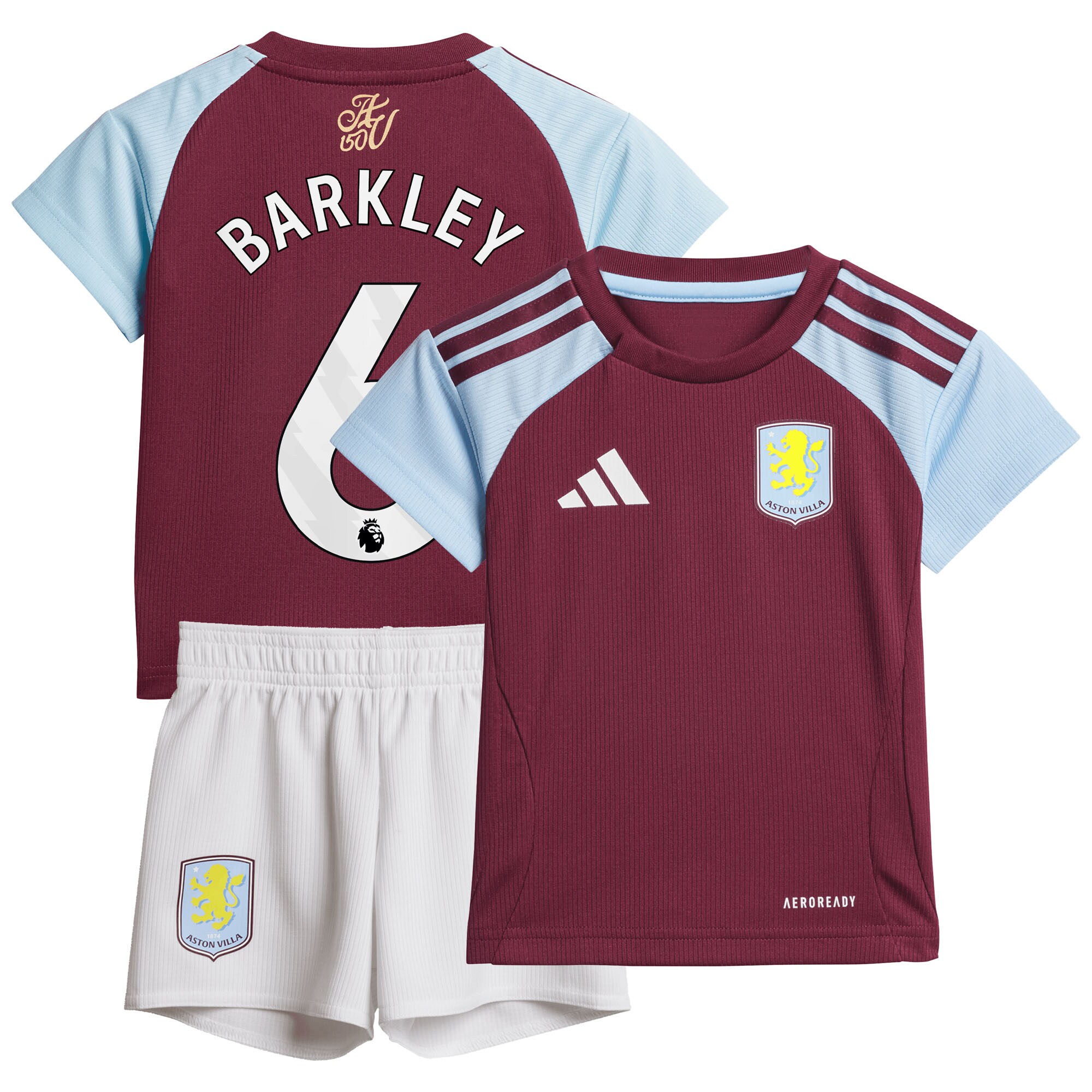 aston villa adidas home baby kit 2024-25 with barkley 6 printing Collection - Official Aston Villa Shirts & Jerseys
