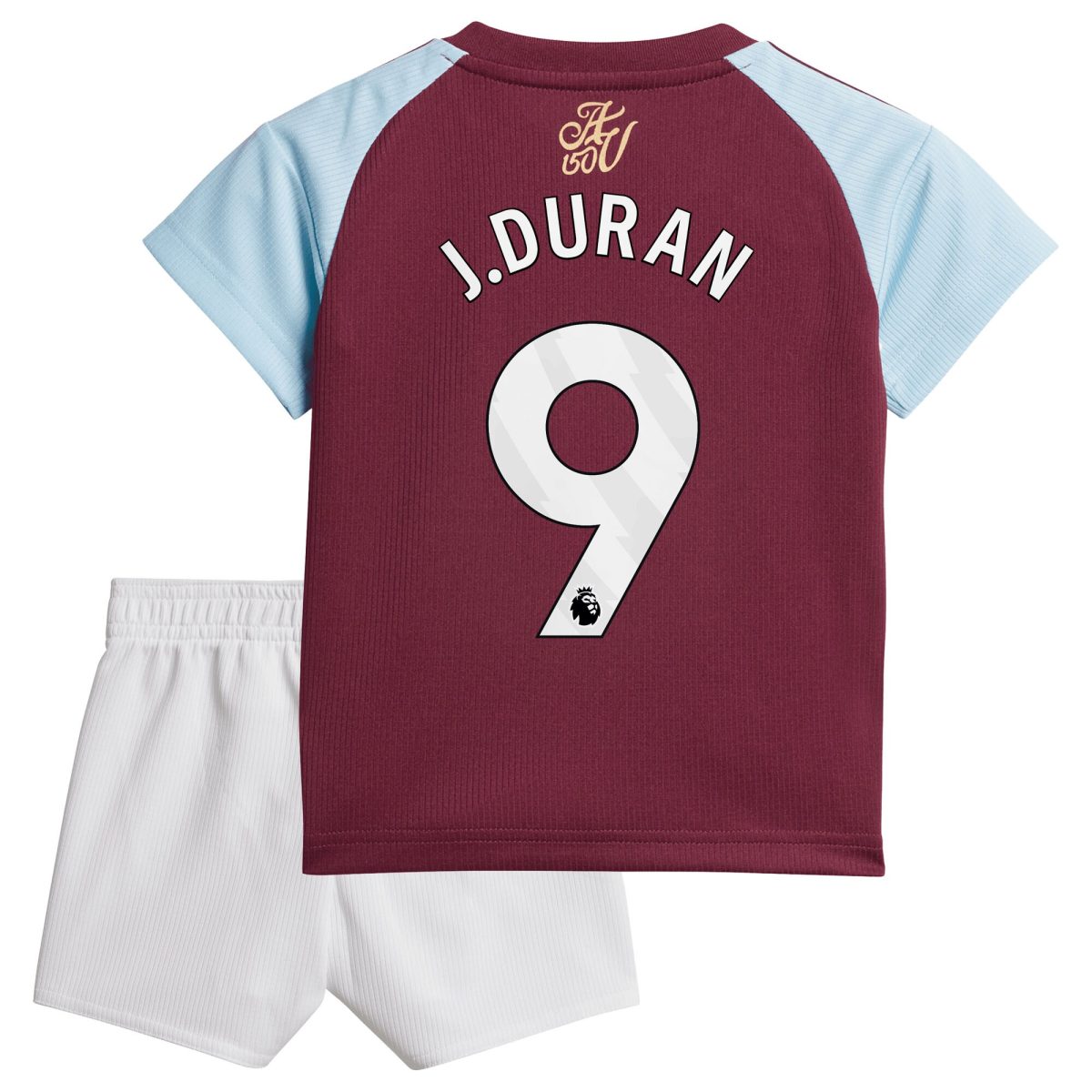 aston villa adidas home baby kit 2024-25 with j.duran 9 printing Collection - Official Aston Villa Shirts & Jerseys
