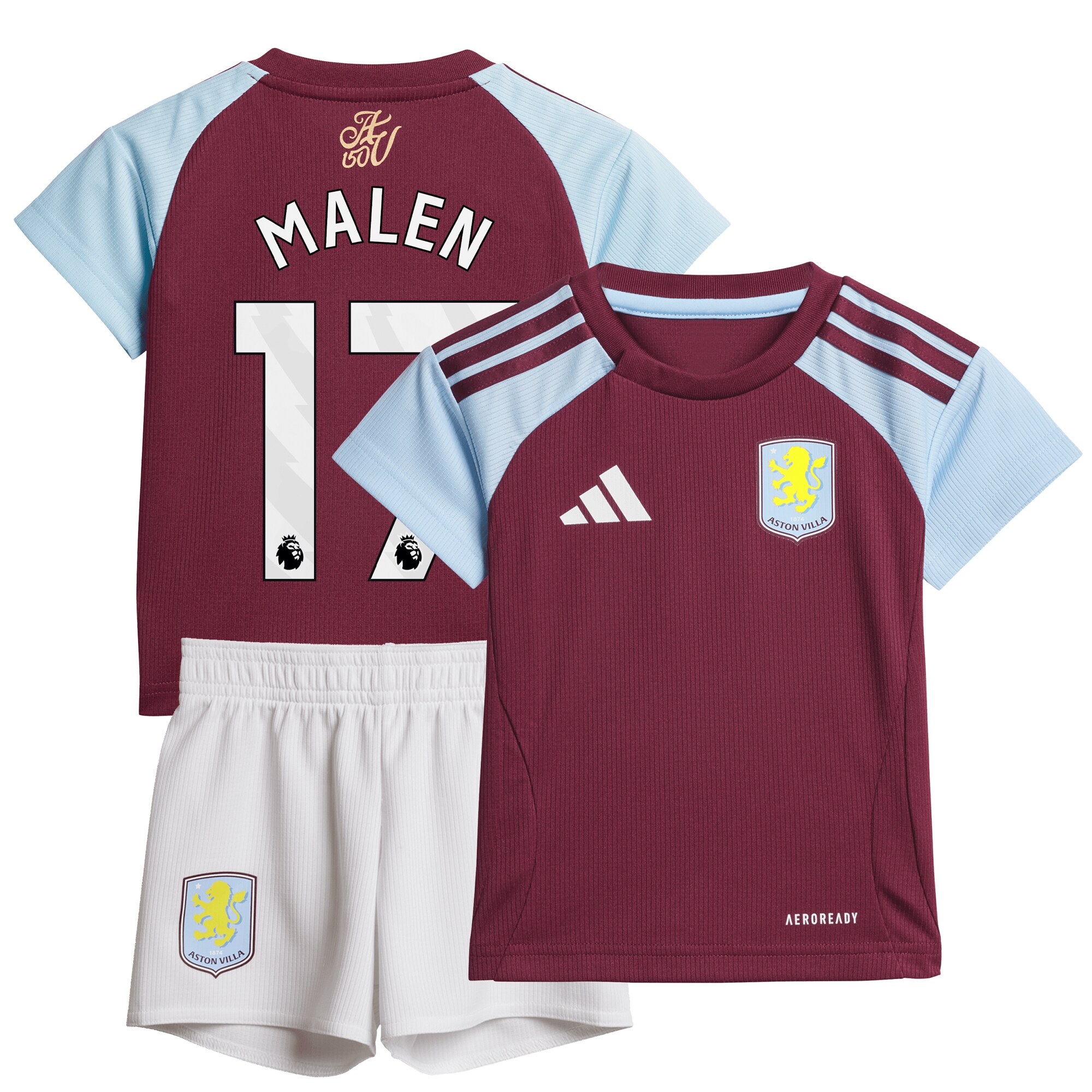 aston villa adidas home baby kit 2024-25 with malen 17 printing Collection - Official Aston Villa Shirts & Jerseys