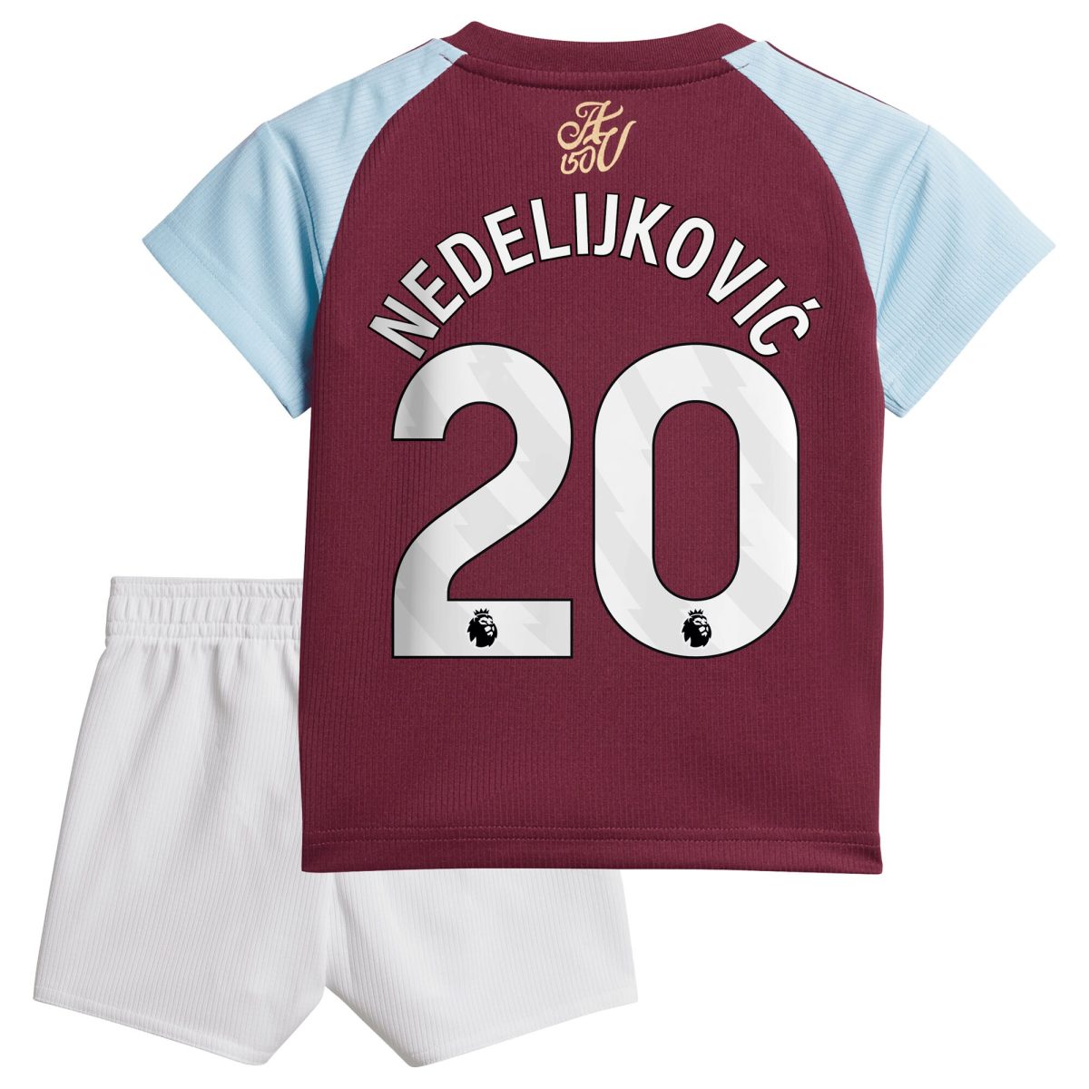 aston villa adidas home baby kit 2024-25 with nedeljković 20 printing Collection - Official Aston Villa Shirts & Jerseys