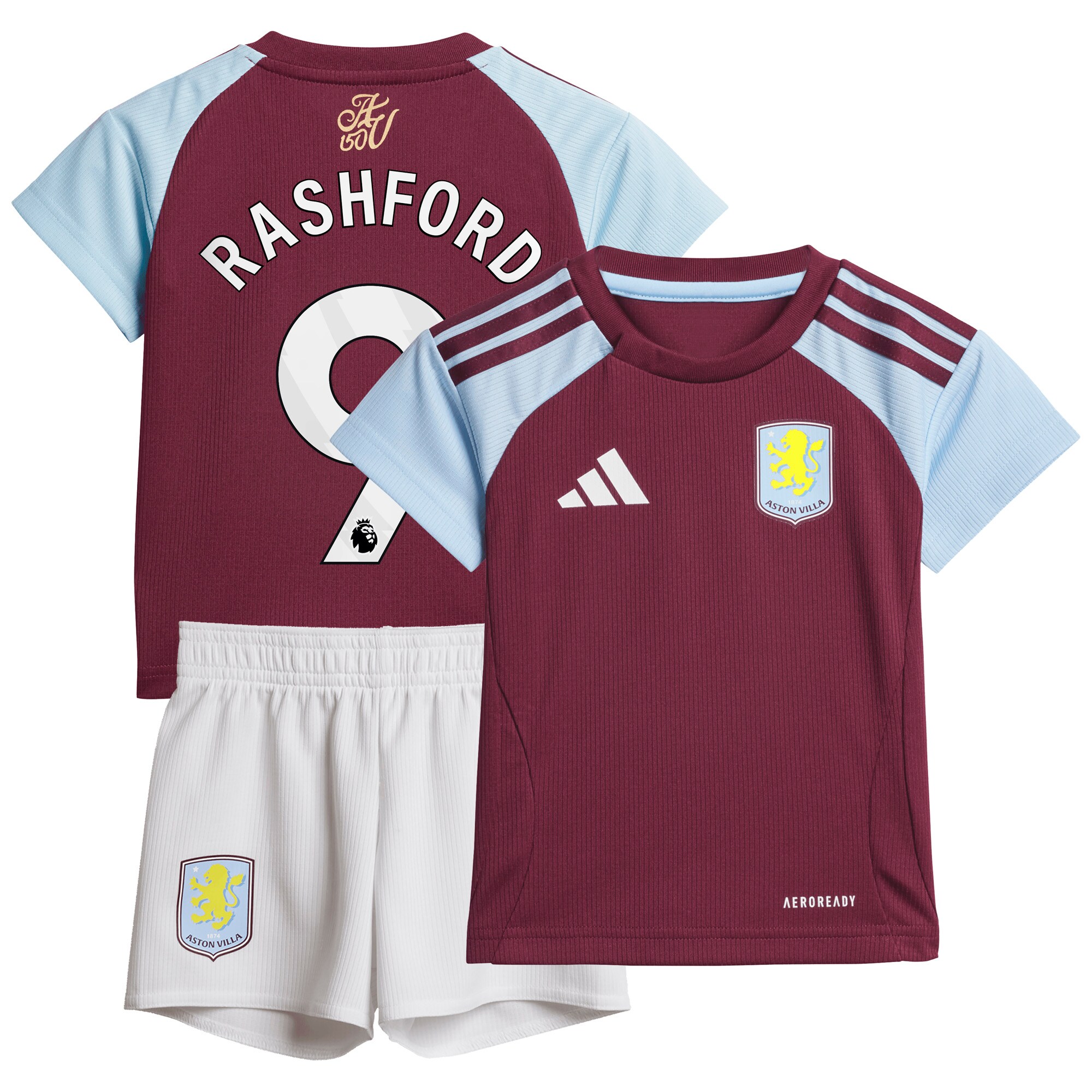 aston villa adidas home baby kit 2024-25 with rashford 9 printing Collection - Official Aston Villa Shirts & Jerseys