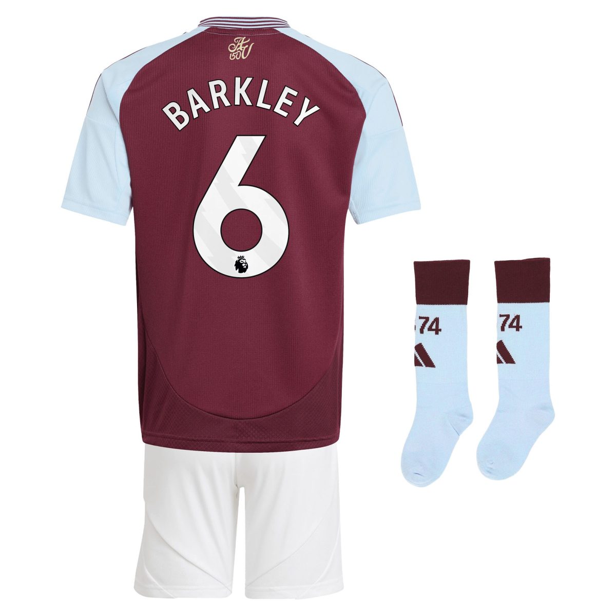 aston villa adidas home mini kit 2024-25 with barkley 6 printing Collection - Official Aston Villa Shirts & Jerseys