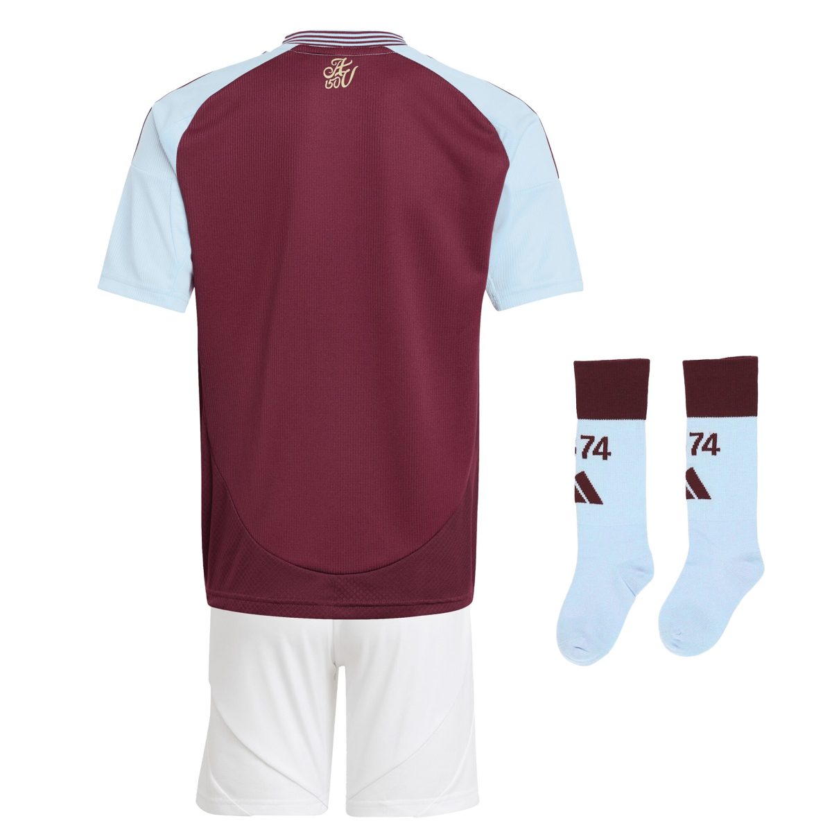 aston villa adidas home mini kit 2024-25 with custom printing Collection - Official Aston Villa Shirts & Jerseys