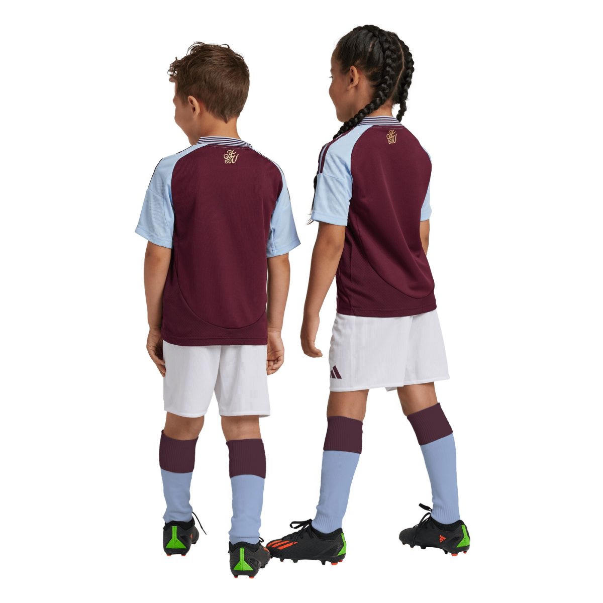 aston villa adidas home mini kit 2024-25 with custom printing Collection - Official Aston Villa Shirts & Jerseys