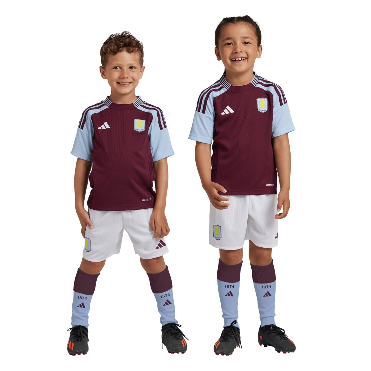 aston villa adidas home mini kit 2024-25 with custom printing Collection - Official Aston Villa Shirts & Jerseys