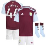 aston villa adidas home mini kit 2024-25 with kamara 44 printing Collection - Official Aston Villa Shirts & Jerseys