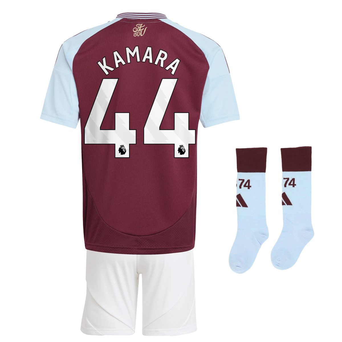 aston villa adidas home mini kit 2024-25 with kamara 44 printing Collection - Official Aston Villa Shirts & Jerseys