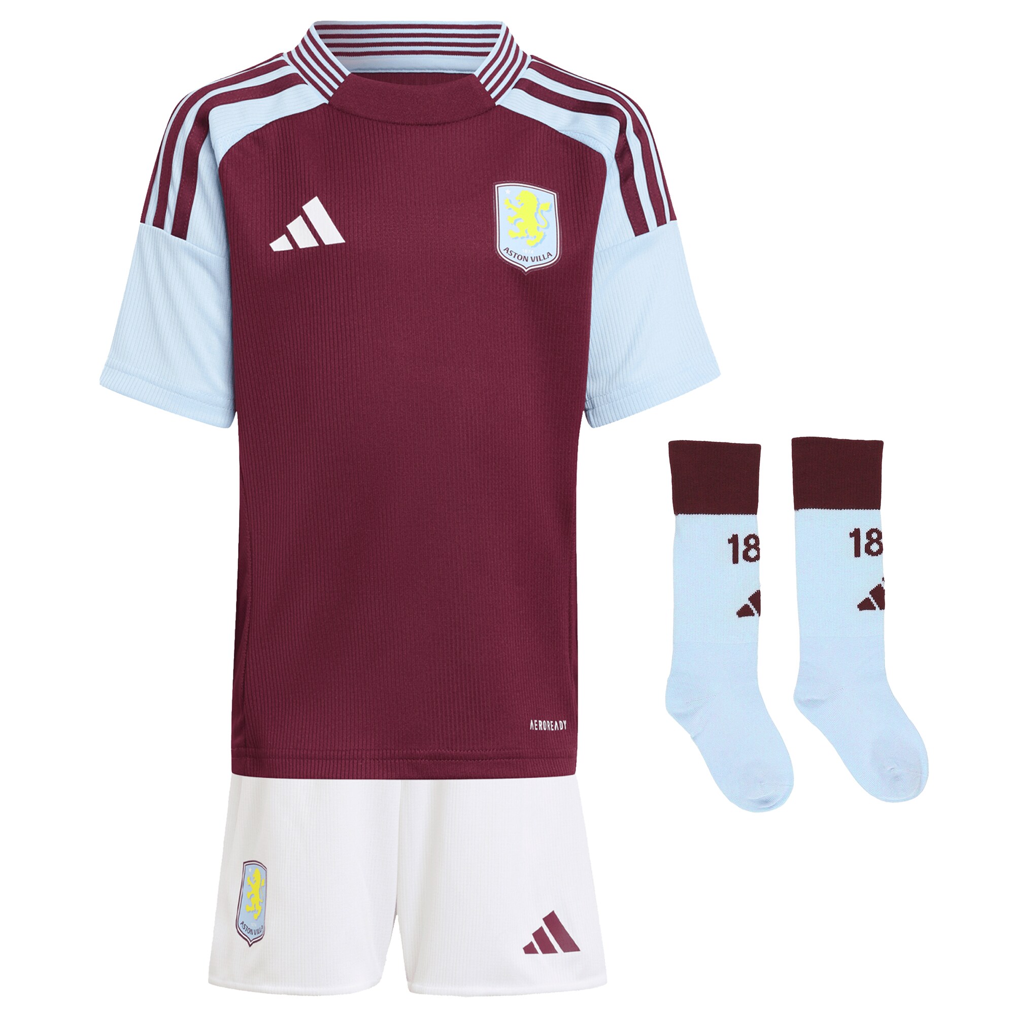 aston villa adidas home mini kit 2024-25 with mcginn 7 printing Collection - Official Aston Villa Shirts & Jerseys