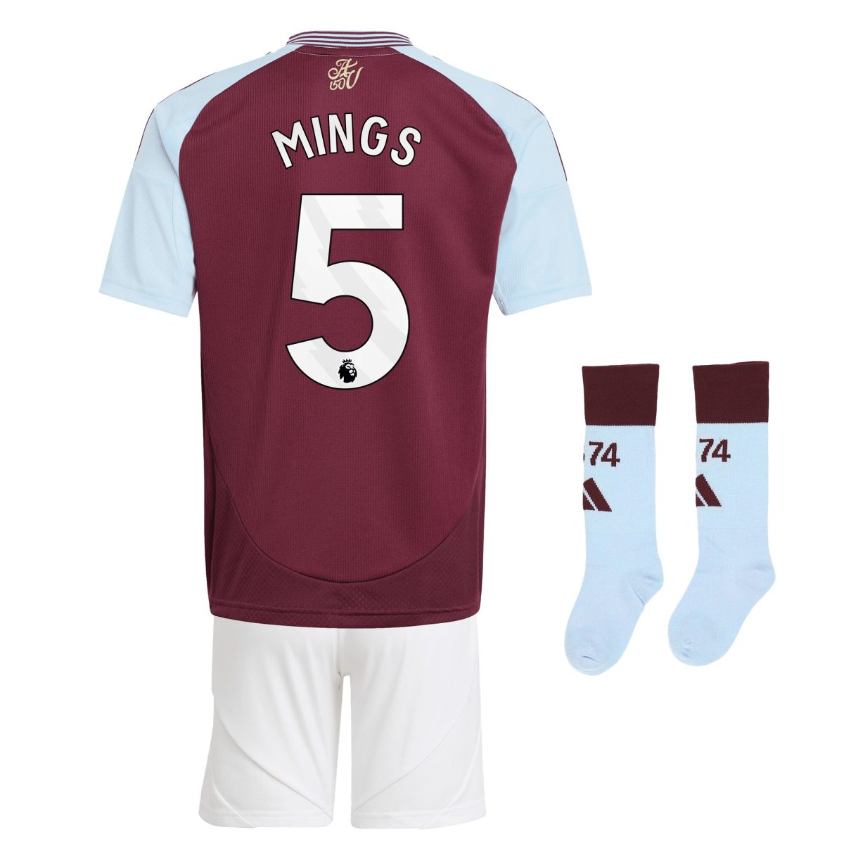 aston villa adidas home mini kit 2024-25 with mings 5 printing Collection - Official Aston Villa Shirts & Jerseys