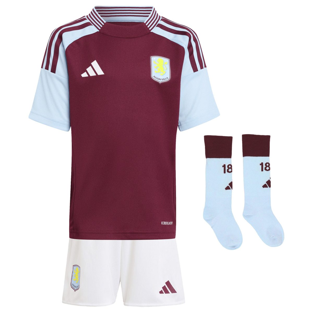 aston villa adidas home mini kit 2024-25 with onana 24 printing Collection - Official Aston Villa Shirts & Jerseys