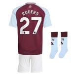 aston villa adidas home mini kit 2024-25 with rogers 27 printing Collection - Official Aston Villa Shirts & Jerseys