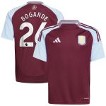 aston villa adidas home shirt 2024-25 – kids with bogarde 26 printing Collection - Official Aston Villa Shirts & Jerseys