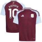 aston villa adidas home shirt 2024-25 – kids with buendia 10 printing Collection - Official Aston Villa Shirts & Jerseys