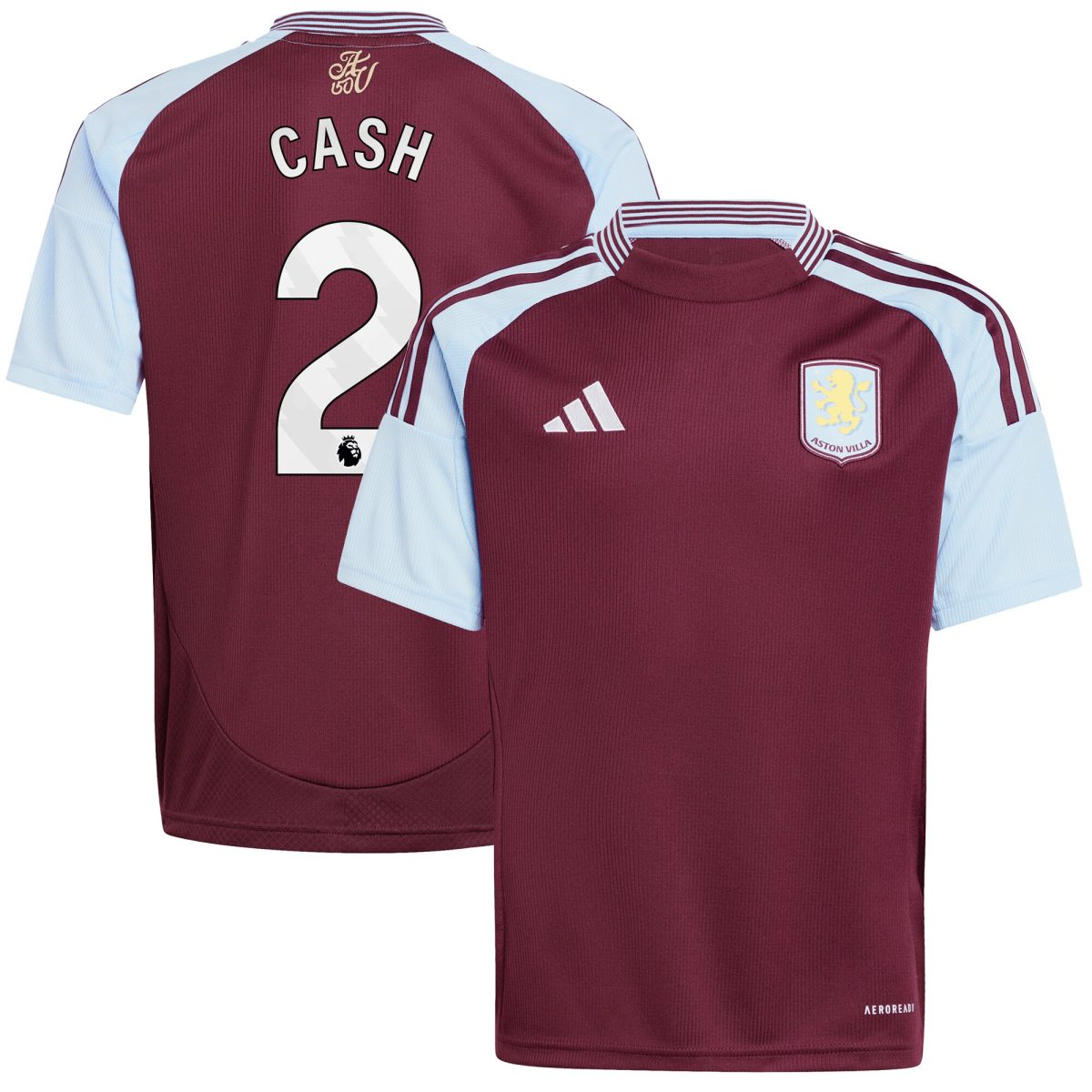 aston villa adidas home shirt 2024-25 – kids with cash 2 printing Collection - Official Aston Villa Shirts & Jerseys