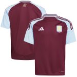 aston villa adidas home shirt 2024-25 – kids with custom printing Collection - Official Aston Villa Shirts & Jerseys