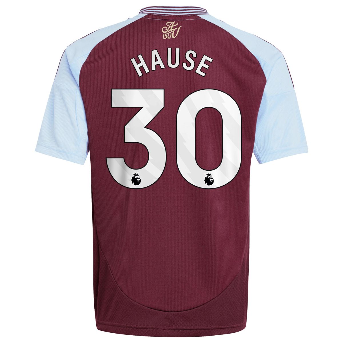 aston villa adidas home shirt 2024-25 – kids with hause 30 printing Collection - Official Aston Villa Shirts & Jerseys