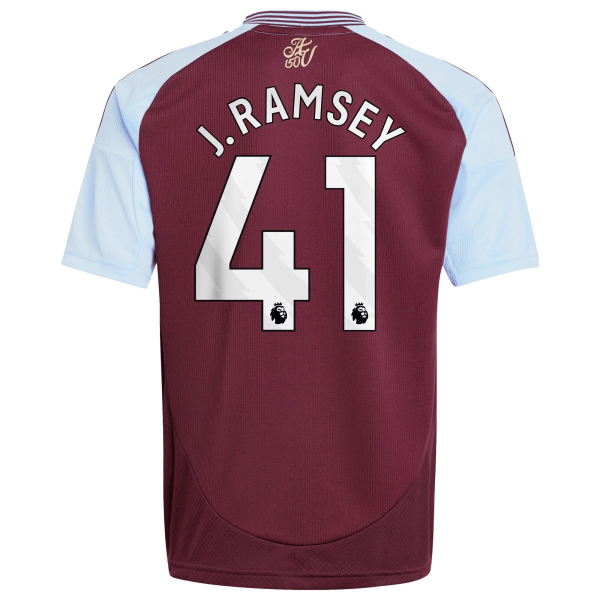 aston villa adidas home shirt 2024-25 – kids with j. ramsey 41 printing Collection - Official Aston Villa Shirts & Jerseys