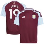 aston villa adidas home shirt 2024-25 – kids with jaden 19 printing Collection - Official Aston Villa Shirts & Jerseys