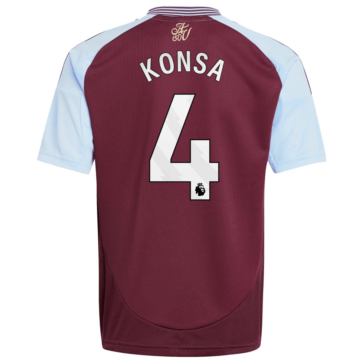 aston villa adidas home shirt 2024-25 – kids with konsa 4 printing Collection - Official Aston Villa Shirts & Jerseys