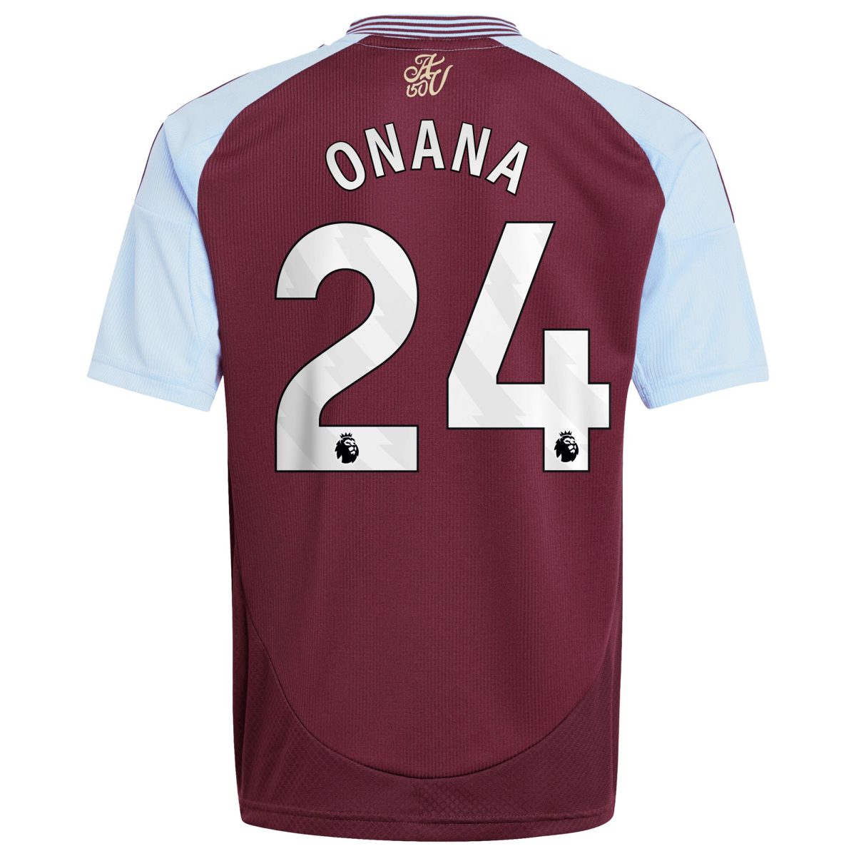 aston villa adidas home shirt 2024-25 – kids with onana 24 printing Collection - Official Aston Villa Shirts & Jerseys