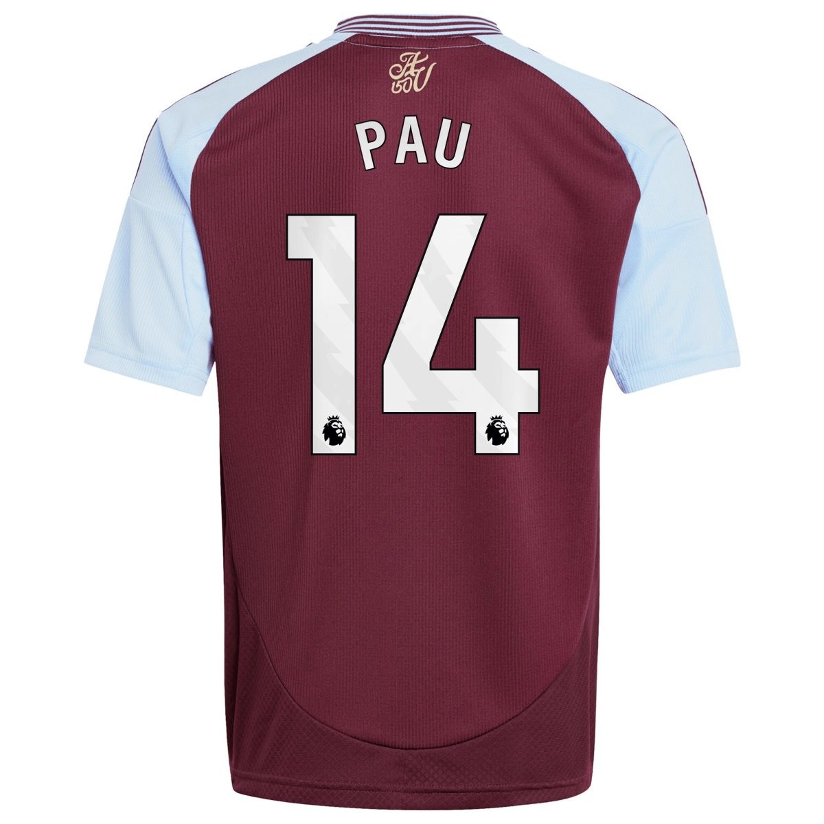 aston villa adidas home shirt 2024-25 – kids with pau 14 printing Collection - Official Aston Villa Shirts & Jerseys